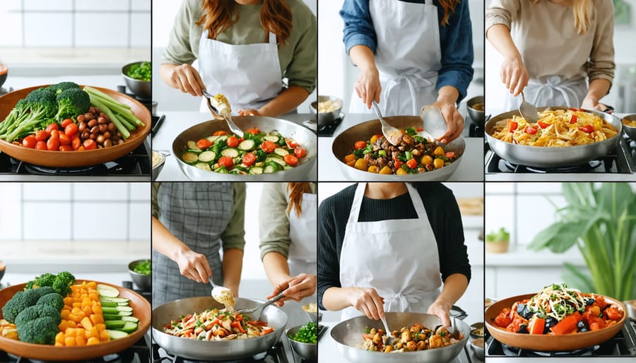 Multi-cultural cooking activities using school garden harvest