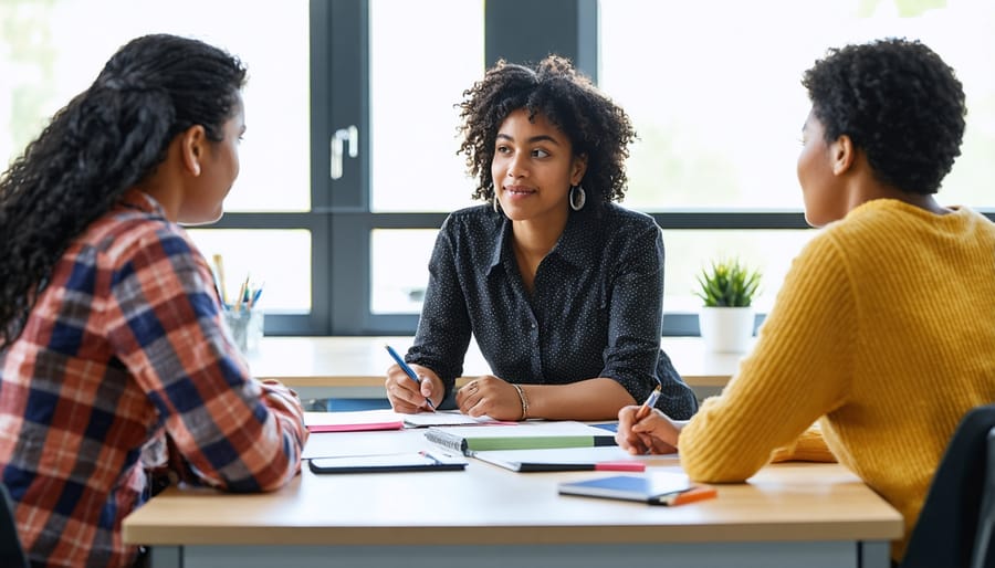 Agricultural educators participating in a professional development session
