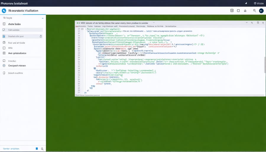 R Studio interface demonstrating crop disease prediction code and graphs