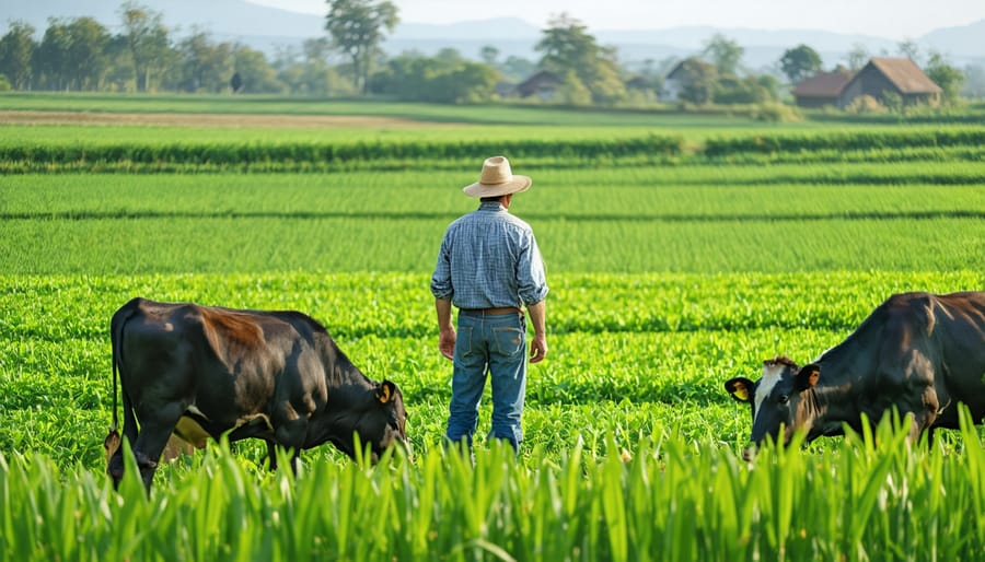Successful implementation of x-seed pasture system with grazing livestock and crops
