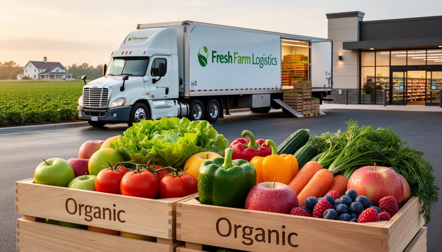 Fresh organic vegetables with water droplets in wooden crate showing farm-fresh quality